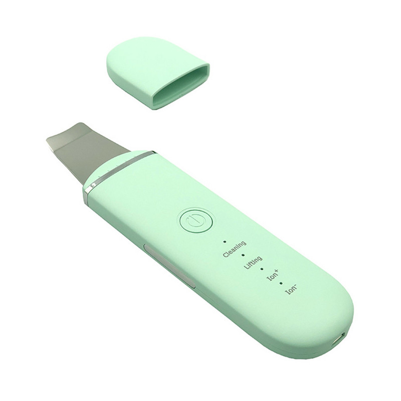 Ultrahangos bőrradír mélytisztító spatula mitesszer eltávolító peeling lapát arc pórustisztító bőrradír lift
