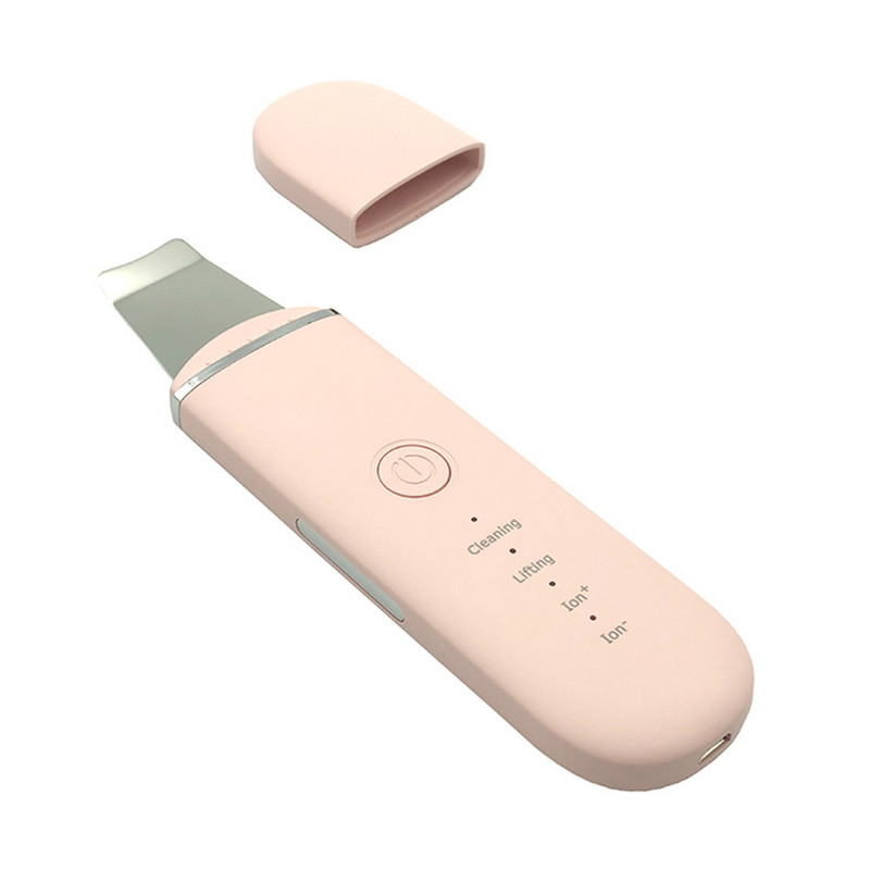 Ultrahangos bőrradír mélytisztító spatula mitesszer eltávolító peeling lapát arc pórustisztító bőrradír lift