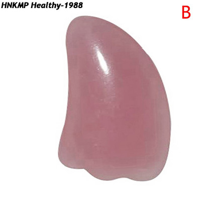 Karštas išpardavimas Rose Face Lift Massager Crystal Roller veido masažas Atpalaiduojantis Jade Roller Stone Natūralaus rožinio kvarco grožio odos įrankis