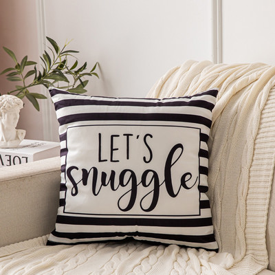 Κάλυμμα μαξιλαριού Βελούδινο κάλυμμα μαξιλαριού για καναπέ Σαλόνι Housse De Coussin Διακοσμητικά μαξιλάρια Nordic διακόσμηση σπιτιού