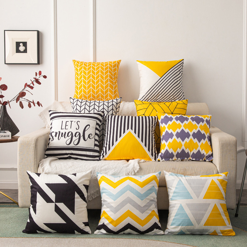 Κάλυμμα μαξιλαριού Βελούδινο κάλυμμα μαξιλαριού για καναπέ Σαλόνι Housse De Coussin Διακοσμητικά μαξιλάρια Nordic διακόσμηση σπιτιού