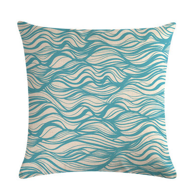 Creative Wave Line párnahuzat dekorációs párnák kanapéhoz nappali Car Housse De Coussin lakberendezéshez