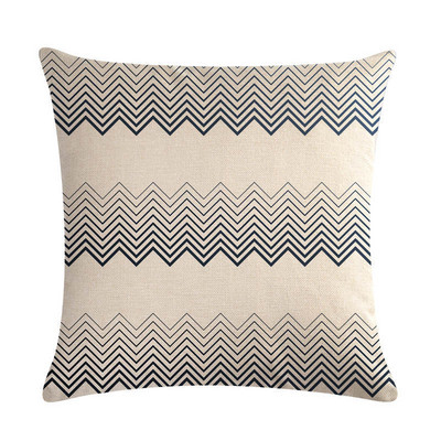Creative Wave Line párnahuzat dekorációs párnák kanapéhoz nappali Car Housse De Coussin lakberendezéshez