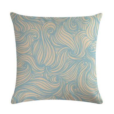 Creative Wave Line párnahuzat dekorációs párnák kanapéhoz nappali Car Housse De Coussin lakberendezéshez