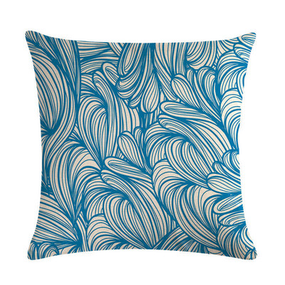Creative Wave Line párnahuzat dekorációs párnák kanapéhoz nappali Car Housse De Coussin lakberendezéshez