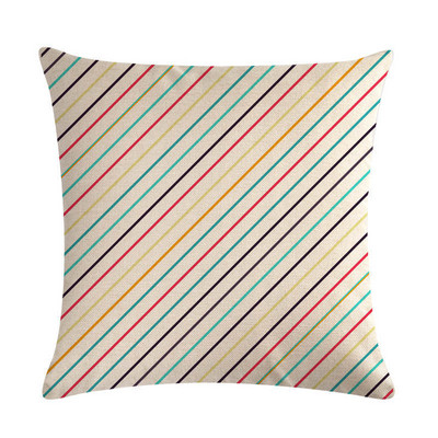 Creative Wave Line párnahuzat dekorációs párnák kanapéhoz nappali Car Housse De Coussin lakberendezéshez