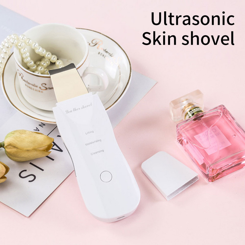 Μηχάνημα φτυαρίσματος με δόνηση με υπερήχους μαύρα στίγματα αφαιρεί τον καθαρισμό προσώπου και την ομορφιά υπερηχητικό καθαριστικό δέρματος