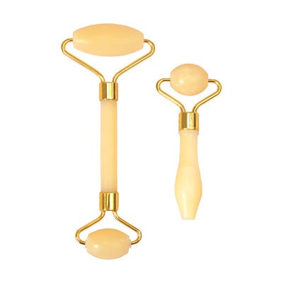 Jade Roller arcmasszírozóhoz Szépség Bőrápolás Smink Eszközök Szemmasszázs SPA Méregtelenítő terápia Lifting Arc Karcsúsító ránctalanító