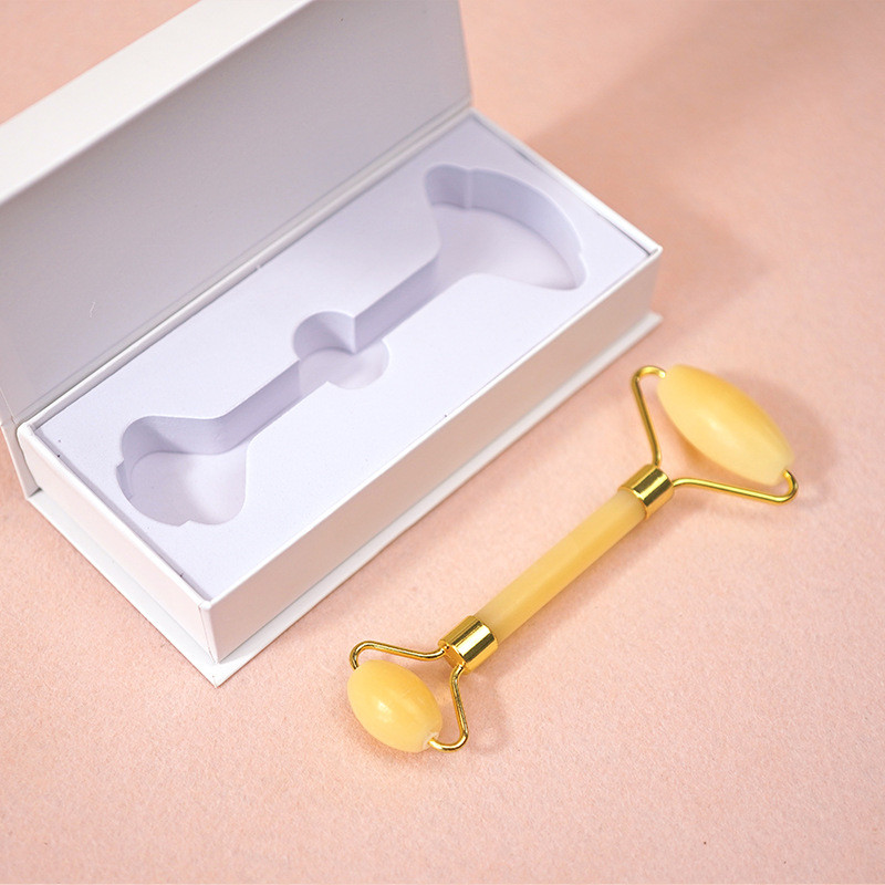 Jade Roller arcmasszírozóhoz Szépség Bőrápolás Smink Eszközök Szemmasszázs SPA Méregtelenítő terápia Lifting Arc Karcsúsító ránctalanító