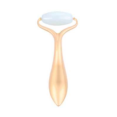 Valjkasti masažer od žada za vrat, oko, lice, mršavljenje, lifting masaža, terapija limfne drenaže, detoksikacija tijela, njegu kože, kozmetički alat