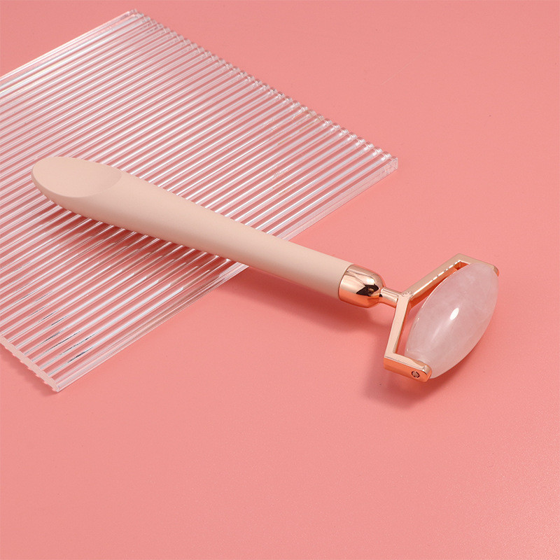 1kom Jade Roller Štap za masažu lica Puder za uljepšavanje Kristalni valjak V Instrument za mršavljenje Valjak za masažu lica