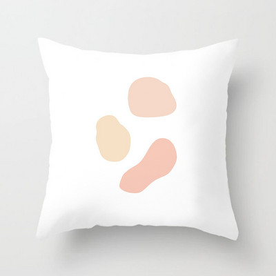 45x45 cm új geometriai absztrakt virág levelek párnahuzat egyedi sivatagi napkelte kaktusz párnahuzat nappali kanapé otthoni dekoráció
