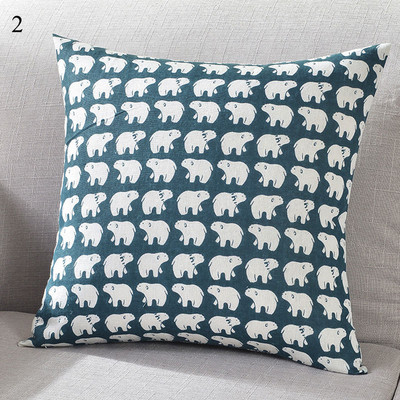 45x45 cm-es párnahuzatok lakberendezési kanapé párnahuzat párnahuzat sárga kockás poliészter párnahuzat