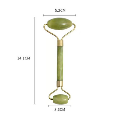 Arcmasszírozó görgő Gua sha Jade Store Kaparó Görgős masszázs Arcmasszírozóhoz Jade Roller Guasha Kaparó Arc Microniddle