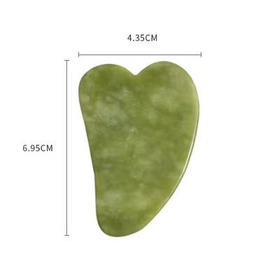 Arcmasszírozó görgő Gua sha Jade Store Kaparó Görgős masszázs Arcmasszírozóhoz Jade Roller Guasha Kaparó Arc Microniddle