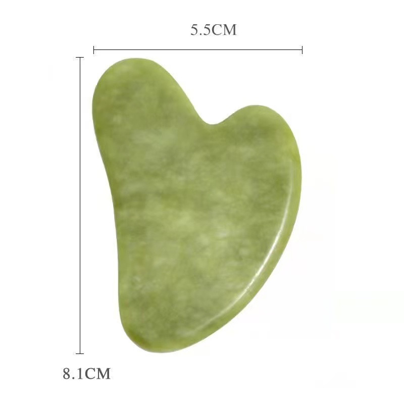 Arcmasszírozó görgő Gua sha Jade Store Kaparó Görgős masszázs Arcmasszírozóhoz Jade Roller Guasha Kaparó Arc Microniddle