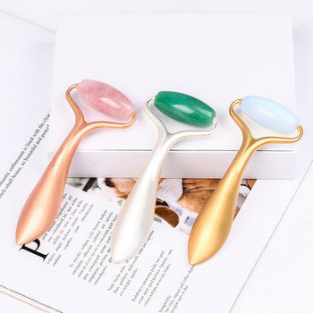 Facial Jade Roller Massager for Neck Eye Face Slimming Lift Massage Lymphatic Drainage Therapy Body Detox Skincare Beauty Tool
