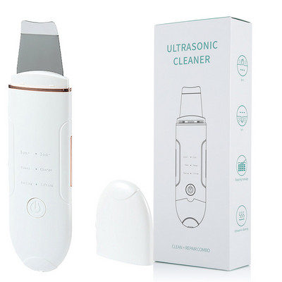 Utrasonic Cleaning Bőrradír Arc Spatula Mitesszer eltávolító Peeling Kawitacyjny Purifier Kavitációs Peeling Arc lifting