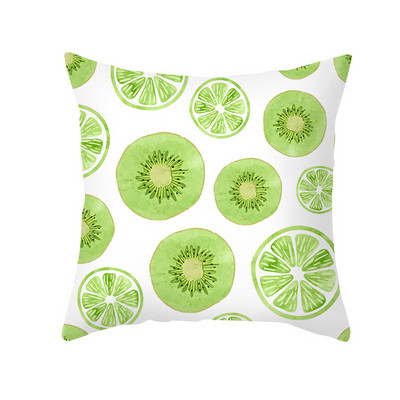 Havaji Jastučnica s tropskim voćem za jastuke Jastučnica s ljetnim lišćem Ukrasni jastuci za elegantnu vrtnu stolicu Jastuk 45x45