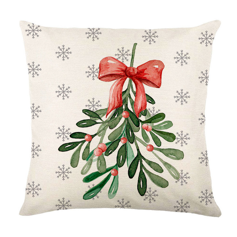 Huse de pernă de Crăciun Protector Față de pernă Ornament de Anul Nou Huse de perne Huse de perne pentru dormitor Sufragerie Birou