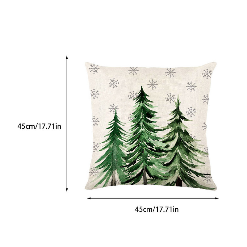 Huse de pernă de Crăciun Protector Față de pernă Ornament de Anul Nou Huse de perne Huse de perne pentru dormitor Sufragerie Birou