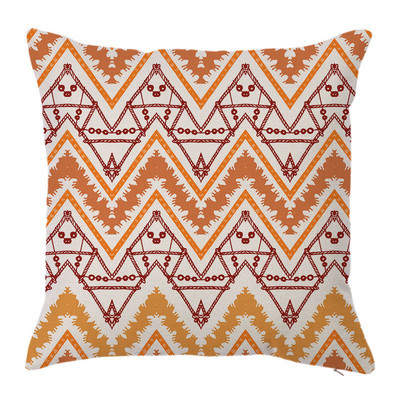 Indiai színes geometrikus vászon párnahuzat Boho etnikai grafikus párnahuzat párnákhoz kanapé lakberendezési kerti szék 45x45 40x40