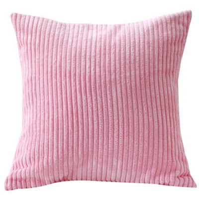 Калъфка за възглавница от рипсено кадифе Калъфка за възглавница на райе Диван Калъфка за възглавница Домашен декор Калъфка за възглавница Легло Декорация за хол Проста