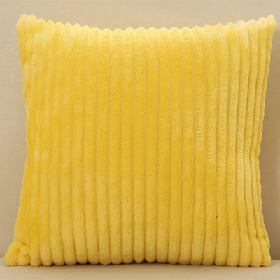 Калъфка за възглавница от рипсено кадифе Калъфка за възглавница на райе Диван Калъфка за възглавница Домашен декор Калъфка за възглавница Легло Декорация за хол Проста