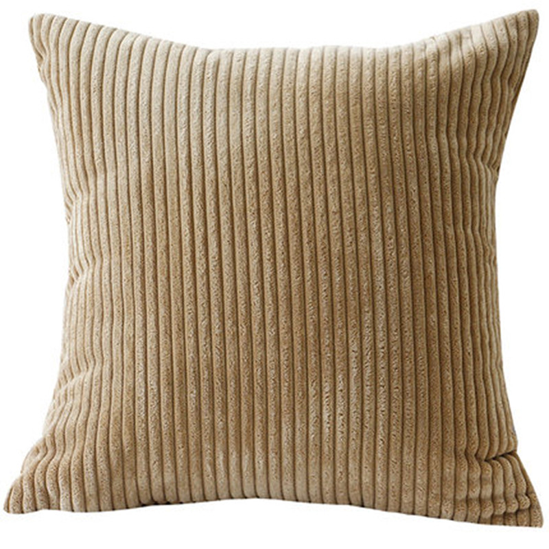 Husă de pernă din velur Față de pernă Husă de pernă pentru canapea în dungi Decor pentru casă Față de pernă Pat Decorare camera de zi simplă
