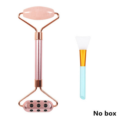 Sejas masētājs Germānija metāla rullīšu masētājs Rozā kvarca rullītis Nefrīta rullītis Nefrīta skrāpis Sejas masētājs Ādas kopšanas rīki