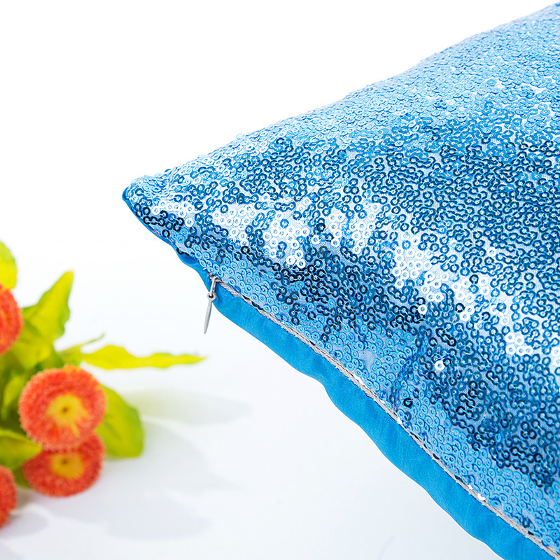 Párnahuzat Arany párnahuzat párna 40x40cm ezüst flitteres kanapé párna párnahuzat rózsaszín kék cipzáras párnahuzat nappaliba