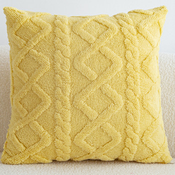 Λούτρινο κάλυμμα μαξιλαριού για γούνα καναπέ Διακοσμητικό κάλυμμα μαξιλαριού Μαξιλάρι βελούδινη μαξιλαροθήκη διακόσμηση σαλονιού σκανδιναβικά καλύμματα μαξιλαριού