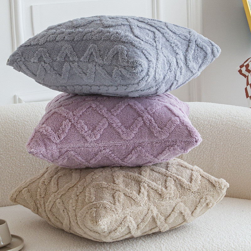 Plüss párnahuzat a kanapéhoz Dekoratív párnahuzat párna Plüss párnahuzat Nappali dekoráció Nordic Throw párnahuzatok