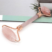 Face Lifting Massage Skin Eye Body Massager Natural Rose Quartz Roller Facial Jade Roller Stone Gua sha Scraper Beauty Care Tool