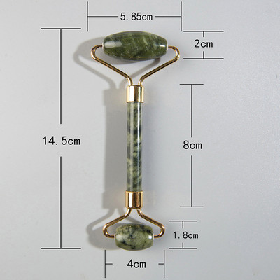 Jade Roller Masažer protiv celulita Face Microniddle Roller Njega kože lica SPA Akupunkturna terapija Masaža Beauty Alat Veleprodaja