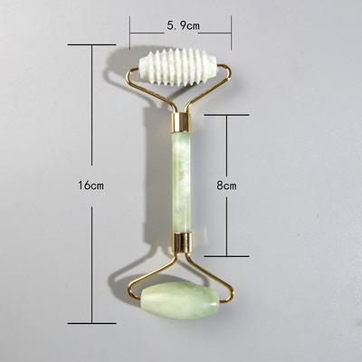 Jade Roller Masažer protiv celulita Face Microniddle Roller Njega kože lica SPA Akupunkturna terapija Masaža Beauty Alat Veleprodaja