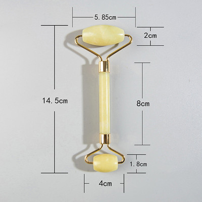 Jade Roller Masažer protiv celulita Face Microniddle Roller Njega kože lica SPA Akupunkturna terapija Masaža Beauty Alat Veleprodaja
