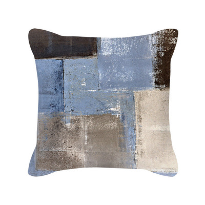 45x45 cm žalsvai mėlynos spalvos pagalvių užvalkalai pagalvių užvalkalai Namų dekoravimas Šiuolaikinis abstraktus biuro pagalvėlės užvalkalas menas pagalvių užvalkalas sofa