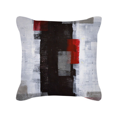 45x45 cm žalsvai mėlynos spalvos pagalvių užvalkalai pagalvių užvalkalai Namų dekoravimas Šiuolaikinis abstraktus biuro pagalvėlės užvalkalas menas pagalvių užvalkalas sofa