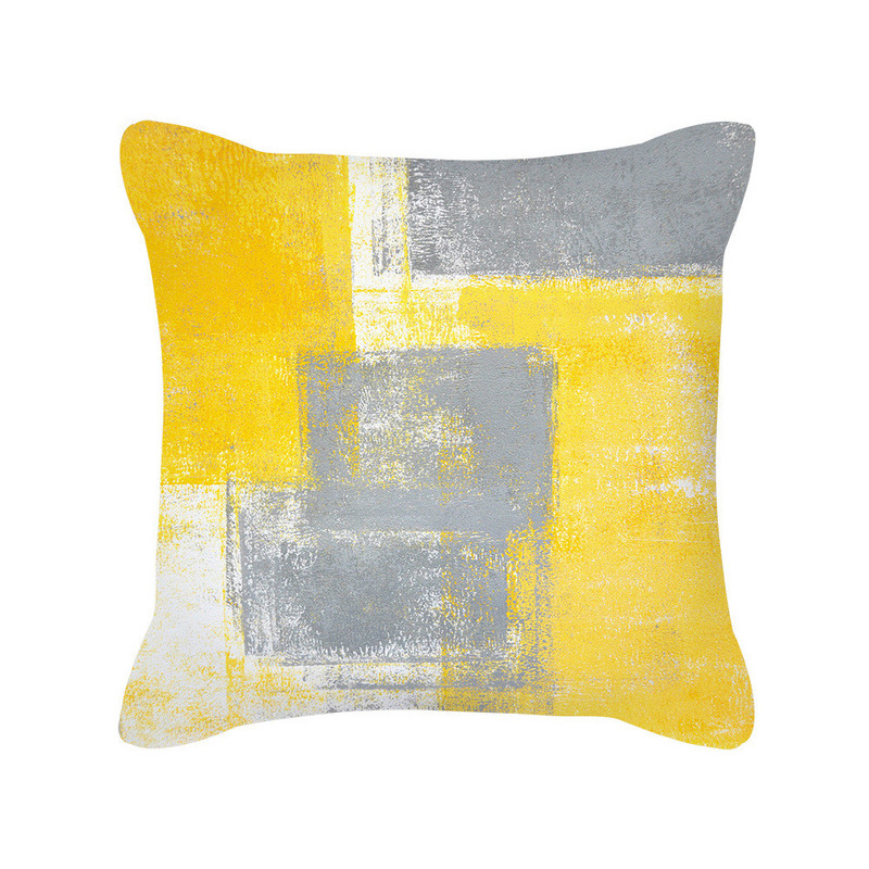 45x45 cm žalsvai mėlynos spalvos pagalvių užvalkalai pagalvių užvalkalai Namų dekoravimas Šiuolaikinis abstraktus biuro pagalvėlės užvalkalas menas pagalvių užvalkalas sofa