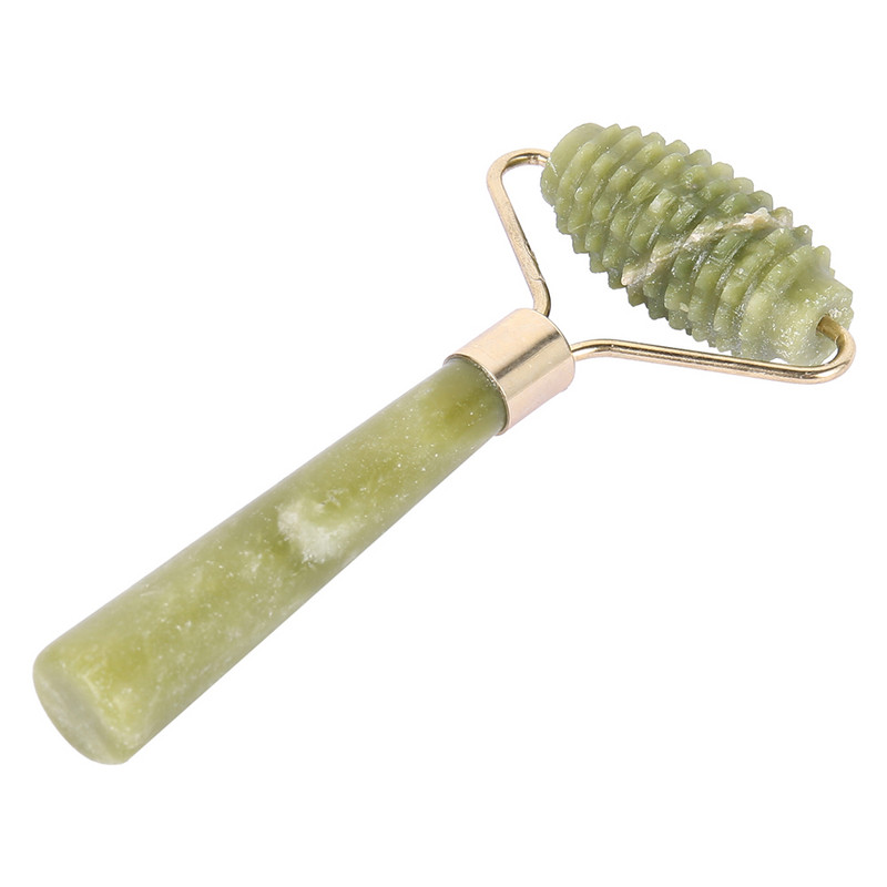 Jade Roller Stone arcmasszázs görgős bőrápoló eszköz arcra Szem Arc Nyak Természetes Masszírozó Szépség Karcsúsító Jade Stone Roller