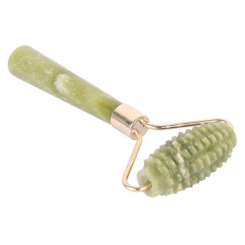 Jade Roller Stone arcmasszázs görgős bőrápoló eszköz arcra Szem Arc Nyak Természetes Masszírozó Szépség Karcsúsító Jade Stone Roller