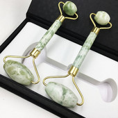 1 db Natural Facial Beauty masszázseszköz Jade Roller Face Thin Massager Relaxációs eszköz Drop Ship Arcmasszírozó Jade Roller