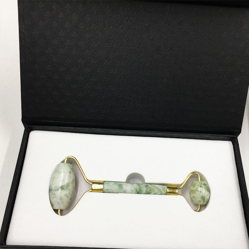 1 db Natural Facial Beauty masszázseszköz Jade Roller Face Thin Massager Relaxációs eszköz Drop Ship Arcmasszírozó Jade Roller