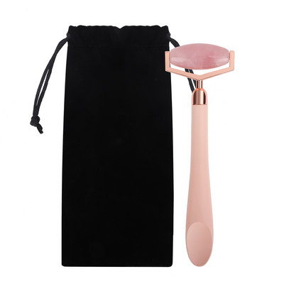 Gua Sha Jade Roller természetes kő Arc lift Arc Test szépség Egészség Bőrápoló eszköz Arcmasszírozó arcra Energy Beauty Bar
