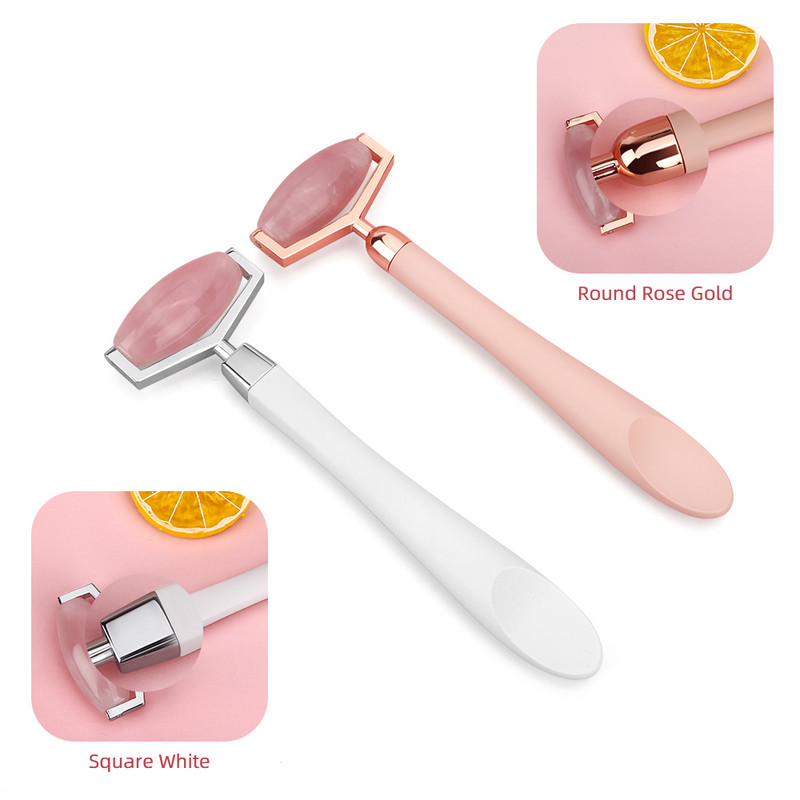 Gua Sha Jade Roller természetes kő Arc lift Arc Test szépség Egészség Bőrápoló eszköz Arcmasszírozó arcra Energy Beauty Bar