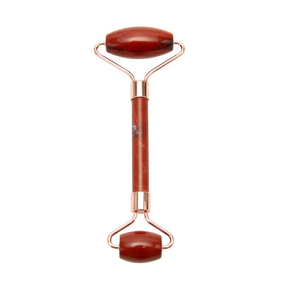 Natūralus nefrito ritininis masažuoklis, guašo grandiklis veidui, veido odos priežiūros priemonė Veido volelis kūno nugaros grožiui pakeliantis masažuoklio volelis