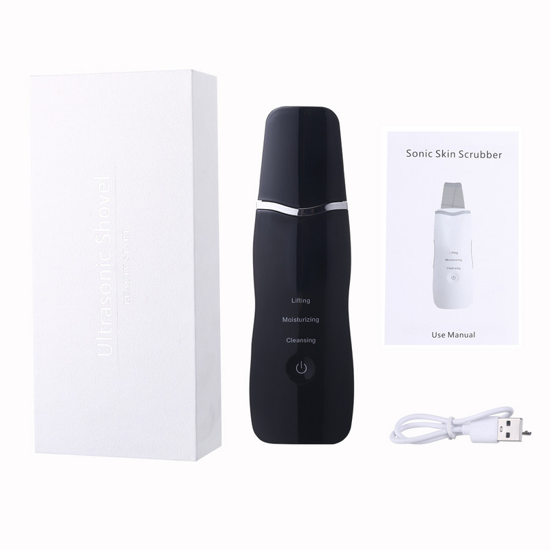Ultrahangos bőrradír Bőr Ultrahangos Tisztító Peeling Extractor Arclifting Hámlasztó Mélytisztító Beauty Apparátus