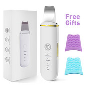 Ultrahangos arcbőrradír vibrációs orr spatula mitesszer eltávolító súroló lapát Tiszta kavitációs peeling arc lifting