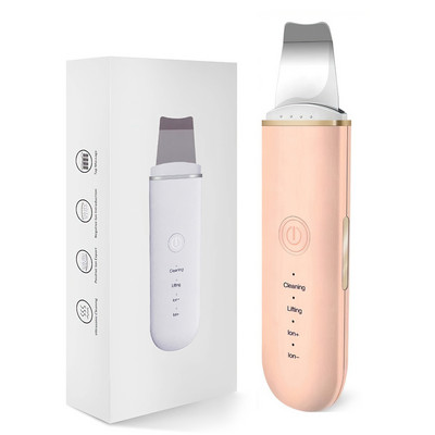 Ultrahangos arcbőrradír vibrációs orr spatula mitesszer eltávolító súroló lapát Tiszta kavitációs peeling arc lifting